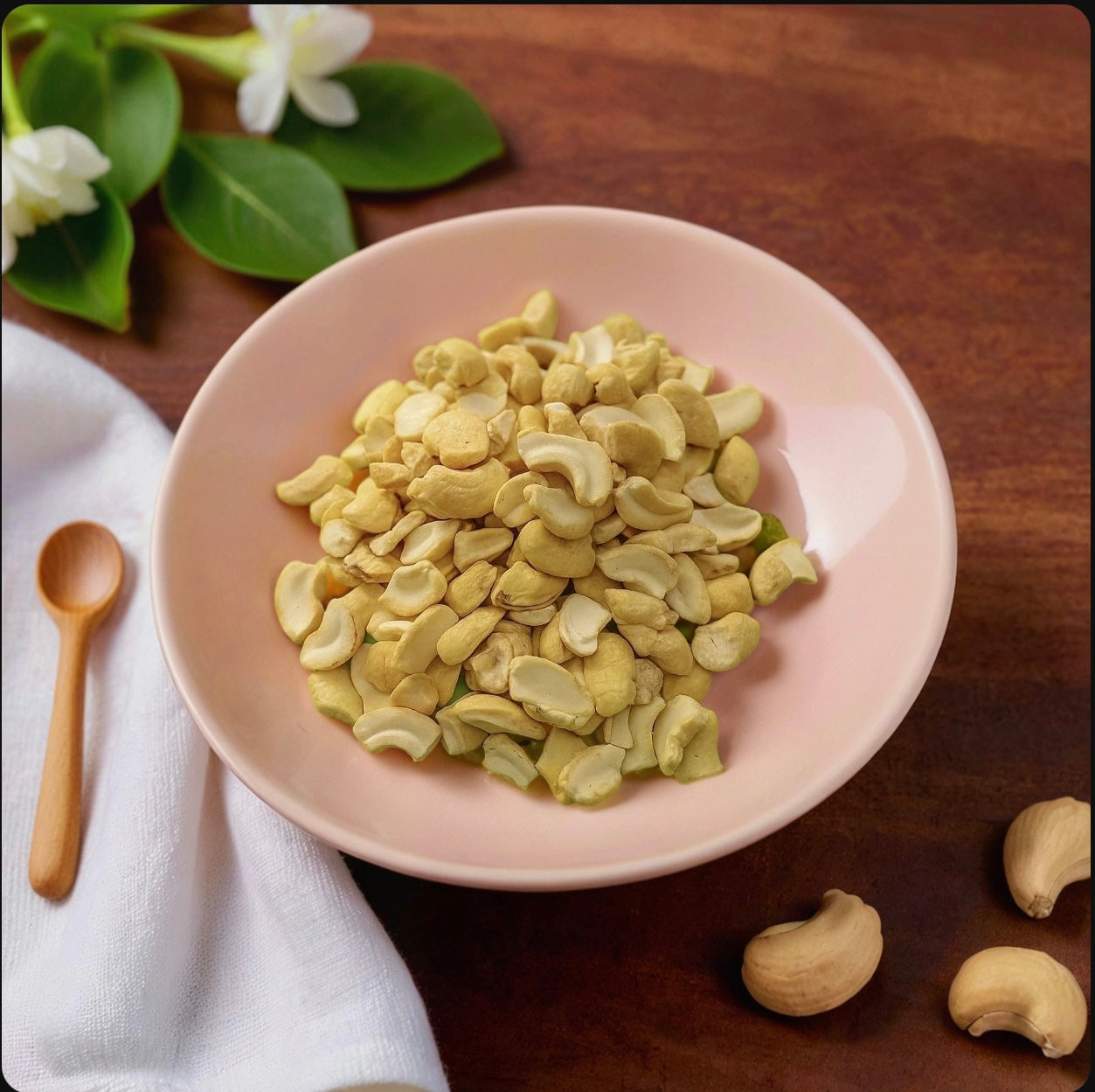 Morceaux de noix de cajou 1 kg – Naturels, crues, nutritifs et économiques