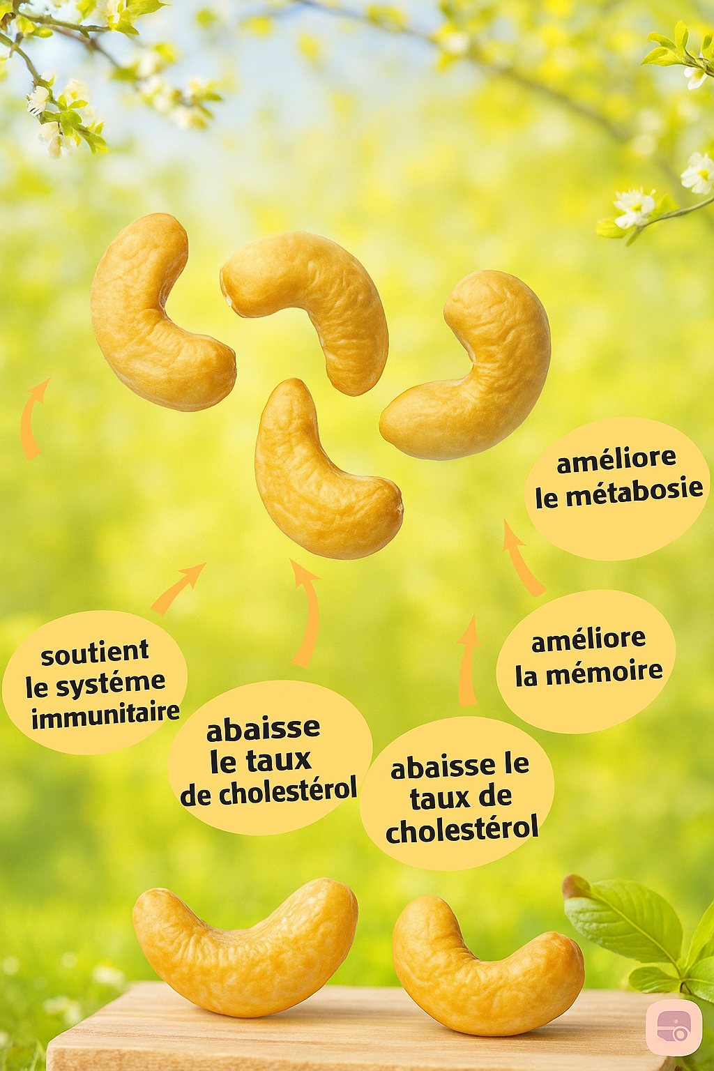 Noix de cajou grillées et salées 1 kg – Snack croquant, sain et naturel