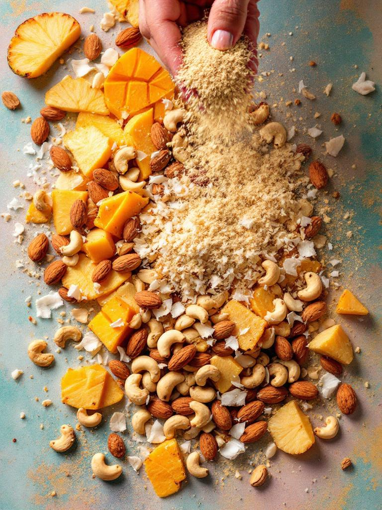 Mélange Énergétique Tropical au Baobab – Une Source de Vitamines et d'Énergie 1 KG