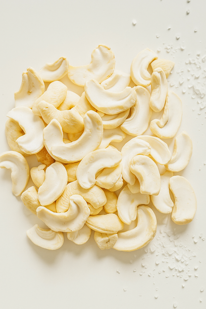 Noix de cajou moitiés grillées et salées, 1 kg – Snack croquant et sain