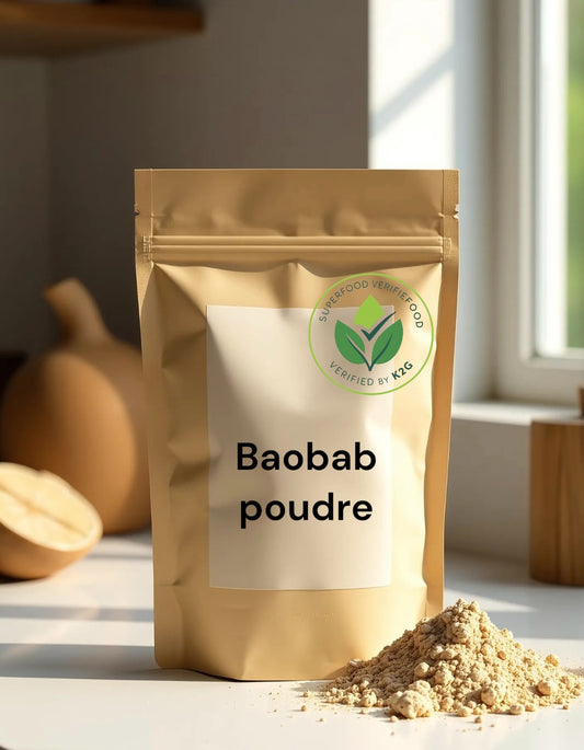Poudre de Baobab 1 kg – naturel pour énergie & beauté intérieure